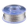 Electronics123.com, Inc. Conductive Thread Bobbin - 12m (Smooth, Stainless Steel)