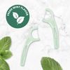 Plackers Micro Mint Dental Floss Picks - Fresh Mint Flavor, 150 Count