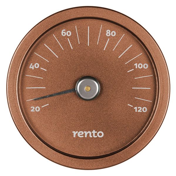 Sauna Thermometer Aluminium Rento Copper