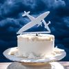 Servewell Spitfire Cake Toppers Pack 12, 6cm Cupcake Toppers