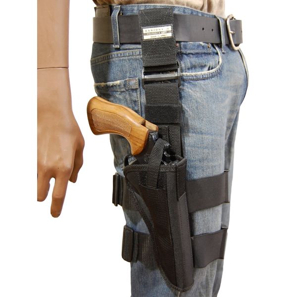New Barsony Tactical Leg Holster for Ruger Super Blackhawk Right