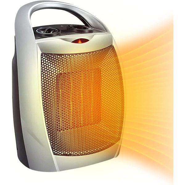 Antarctic Star Space Heater,1500W/750W ETL Certified Ceramic Small Heater wit...