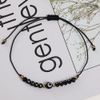 Evil Eye Artificial Crystal Bracelet (Black)