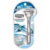 Schick Quattro Titanium Razor Handle + 1 Cartridges