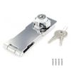 Securit Hasp & Staple Locking Padlock with Keys - 115mm (4 1/2")