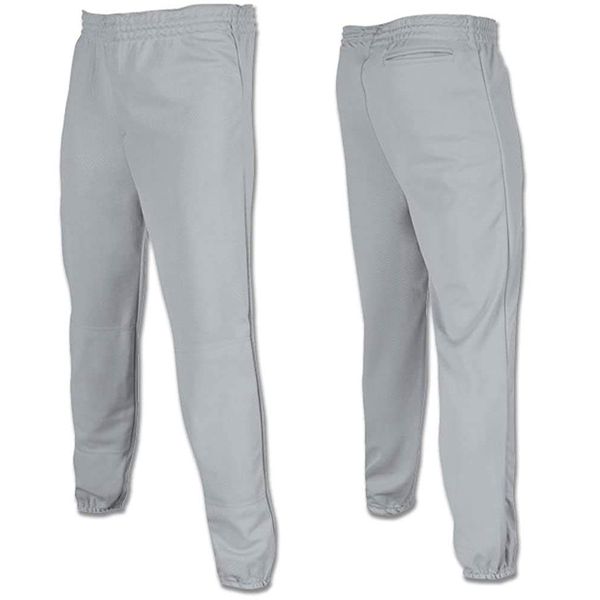 Joe's USA - Youth Baseball Softball Pull Up Pants T-Ball-Grey-XXS