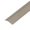 M-D Building Products 43854 1-3/8 in. X 36 in. Pewter Aluminum Carpet Trim w/Screw Nails