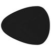 Coaster Odessa Mid-Century Triangular Solid Wood End Table Black
