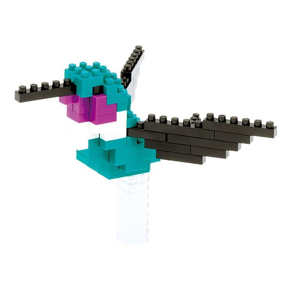 Kawada Nanoblock Hummingbird Hachidori 3D Puzzle Building Kit