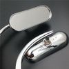 Universal Motorcycle Mini Oval Mirror For Harley Davidson Street Glide Special