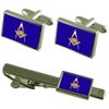 Select Gifts Masonic Senior Deacon Cufflinks Tie Clip Box Set