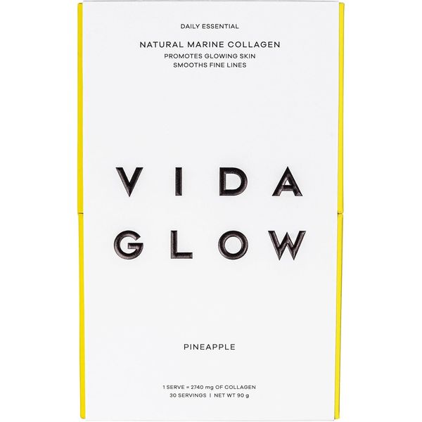 Vida Glow Marine Collagen Powder Sachets Pineapple