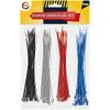 DID Cable Ties Assorted Colours, 120 Pack, 2mm x 150mm