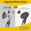 Diffuser Nozzle for Dyson Airwrap, Upgraded Diffuser Attachment for Dyson Airwrap, Converting for Dyson Airwrap Styler to Hair Dryer Diffuser Attachment