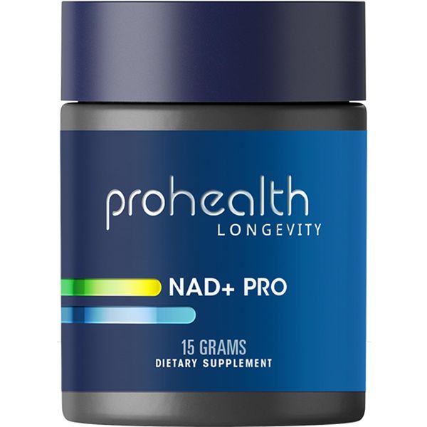 ProHealth NAD+ Pro (15 Grams) NAD Booster - Pure Nicotinamide Adenine Dinucleotide Bioavailable Powder Longevity