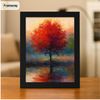 FRAMOREY A5 Size Black Frame – Thin Thin Matt Moulding with Perspex Front – Stylish Engineered Wood Frame for Tabletop or Wall Mount Use