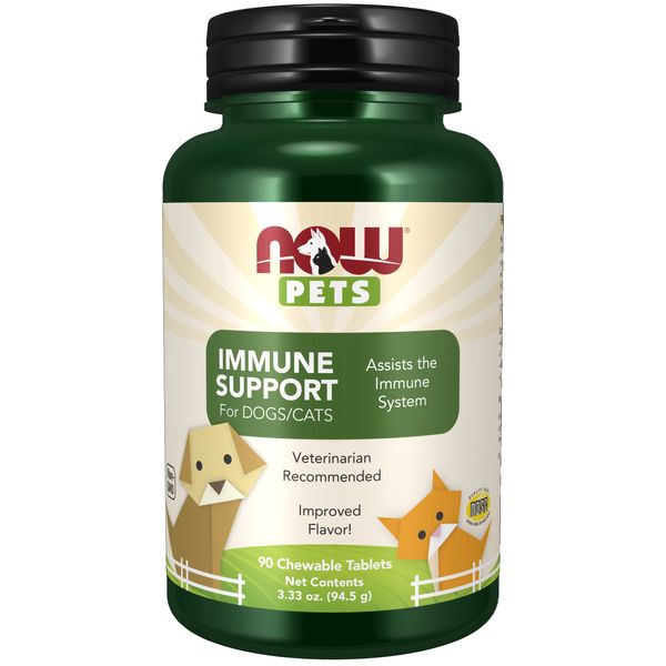 Pet Immune Support Supplement 90 Chewable Tablets