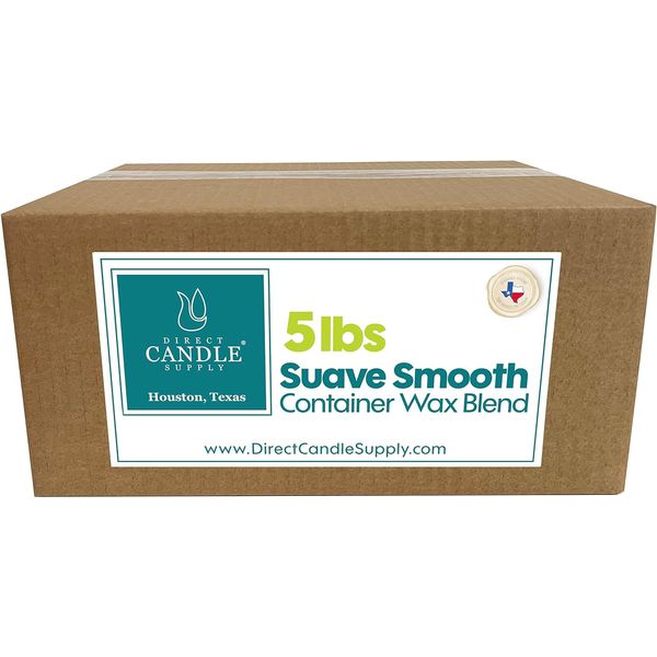 Direct Candle Supply - Paraffin Container Wax Blend - 5 lb - Soft Designed for -