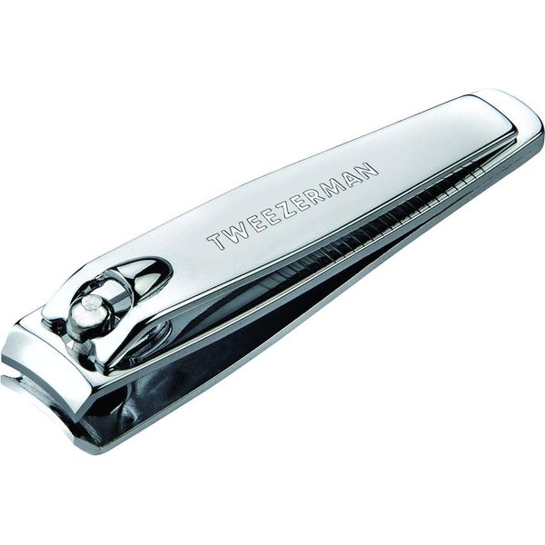 TWEEZERMAN Stainless Steel Finger Nail Clipper, 1 EA