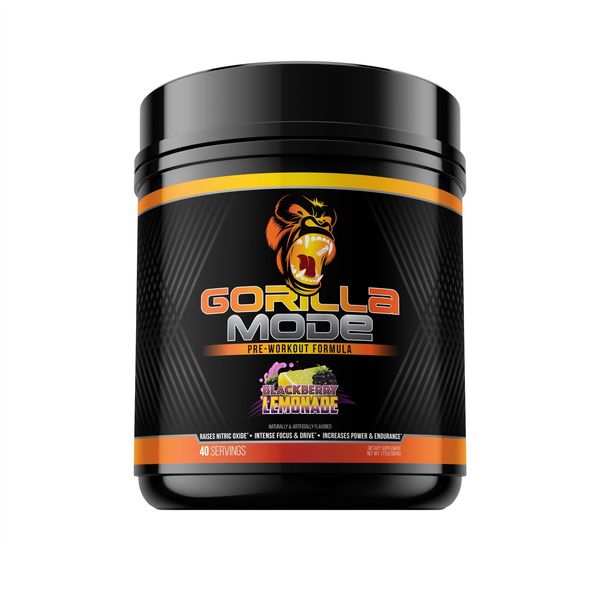 Gorilla Mind Pre Workout - Massive Pumps Laser Focus Energy Power - L-Citrull...