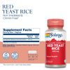 Solaray Red Yeast Rice, 600 mg, 45 Count