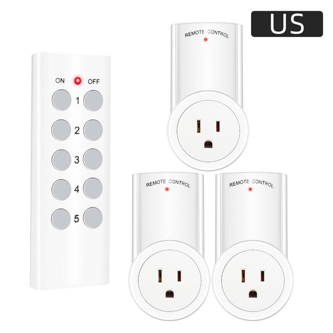 Wireless Remote Control Outlet - Wifi Rf433 Eu Smart Socket Plug