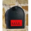 FLAG + MAIL Design Mailbox Flag for Stone or Brick Mailboxes