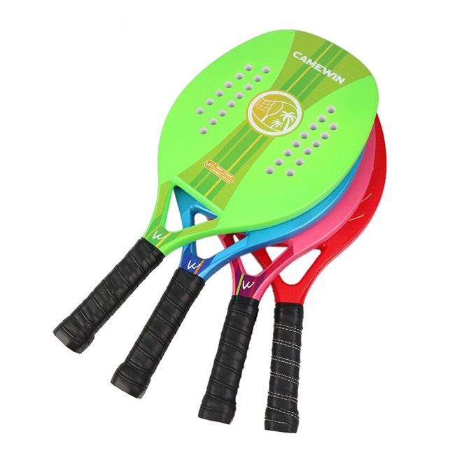 CAMEWIN Carbon & Glass Fiber Padel Tennis Racket EVA Soft Face