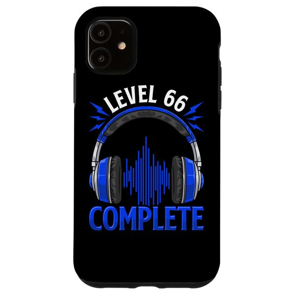 iPhone 11 Level 66 Complete I 66 Birthday Headset Headphone Gaming Smartphone Case