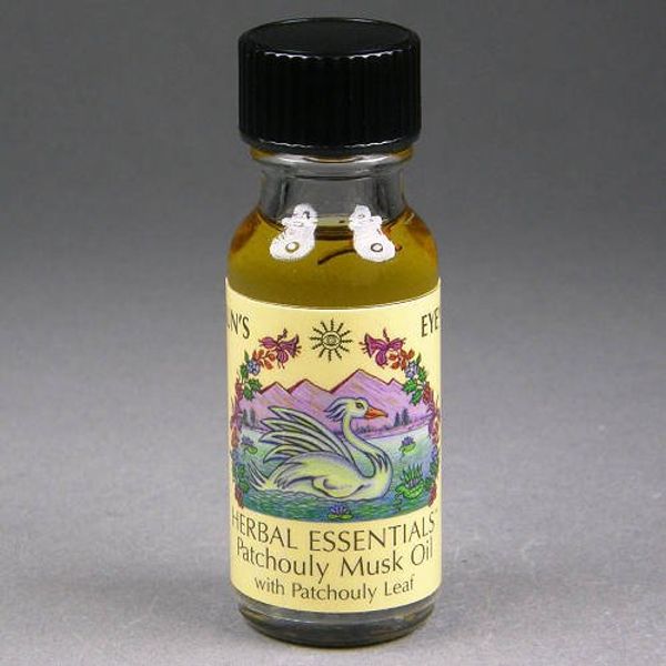Patchouli Musk - Sun's Eye Herbal Essential Oils - 1/2 Ounce Bottle