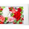 Preserved Flowers White Frame Arrangement Premier