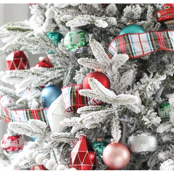 Bonding Flock - Snow White Tree Flocking  - 1/2 lbs Bag