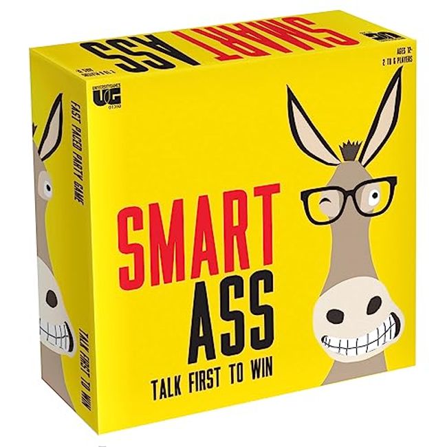 University Games | Smart Ass The Ultimate Party Game , for Families and Adults Ages 12 and Up and 2 to 6 Players