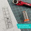 Creative Grids Ruler- 3.8cm x 17cm -CGR1565