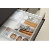 Richell Totono N Cutlery Stand for Drawers, Regular Size, White