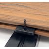 Composite Decking T Clips Fixing. Black Fitting Screw Included (100)