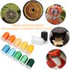 40 Brother Colors Polyester Machine Embroidery Thread Kit 500M