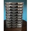 MAXELL COM-30 Professional 30 Minute Normal Bias Audio Cassette (10-Pack)
