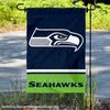 Seattle Seahawks Double Sided Garden Flag