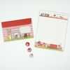 Coco-chan RYS-1100 Greeting Life Letter Set House Red