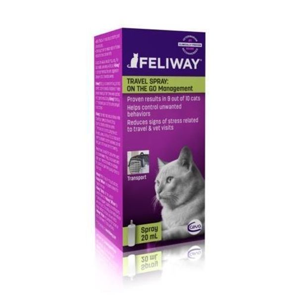 Feliway Pheromone Travel Spray For Cats, 20 ml