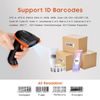 Tera Barcode Scanner Wireless 1D Laser Cordless Barcode Reader with Battery Level Indicator, Versatile 2 in 1 2.4Ghz Wireless and USB 2.0 Wired
