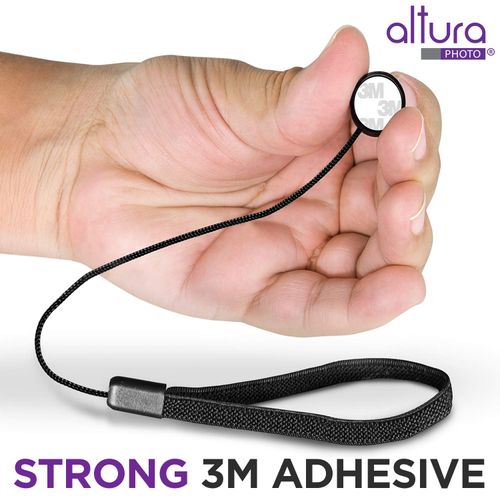 Altura Photo 5 Pcs Lens Cap Keeper, Camera Lens Cap Leash for DSRL & Mirrorless Lenses - Lens Cap Tether/Lens Holder for Canon, Nikon, Sony, Sigma, Tamron & Others Camera Lens Accessories