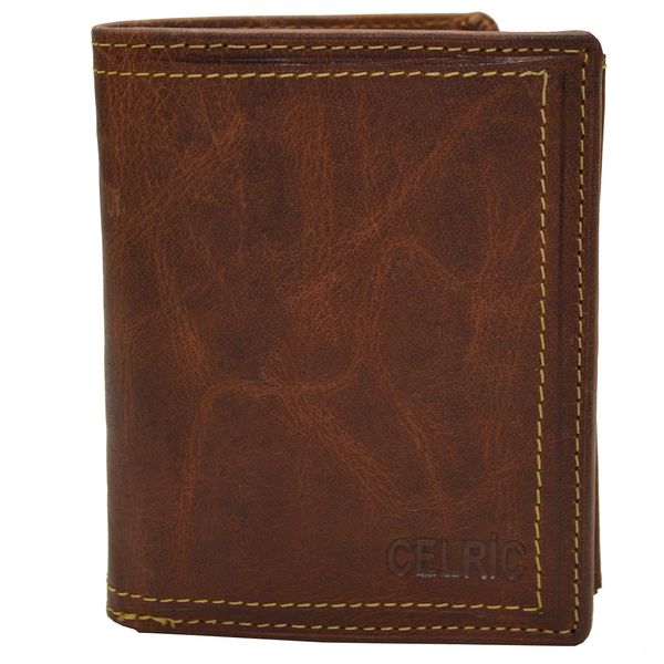 Großes Platzwunder Hand Made Herren Geldbörse Büffel Leder mit RFID Schutz