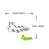 WJSYSHOP Caterpillar Cookie Cutter
