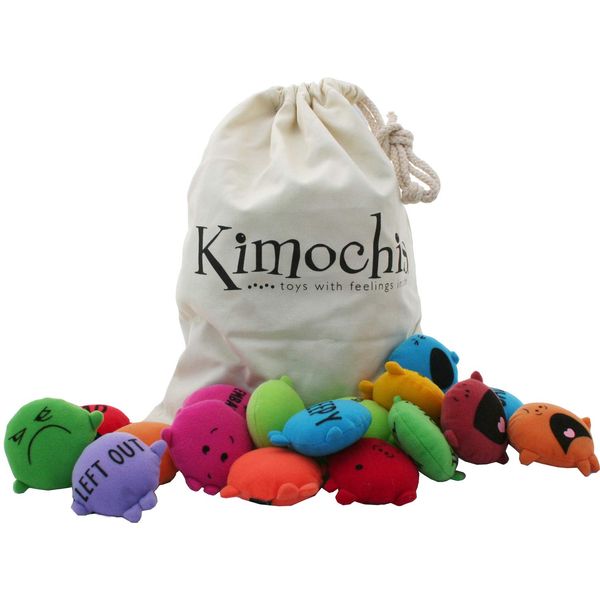 Kimochis 2086-MIXEDBAG Bag of Feelings Toy, Multicolor (Pack of 33)