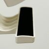 Plum Net Book Clip, White