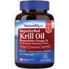 NatureMyst Antarctic Krill Oil 1000 mg Softgels, Krill Oil Omega-3s, EPA, DHA, Astaxanthin & Phospholipids, Brain, Heart Health, 60 Softgels, Non-GMO, No Gluten, Made in The USA
