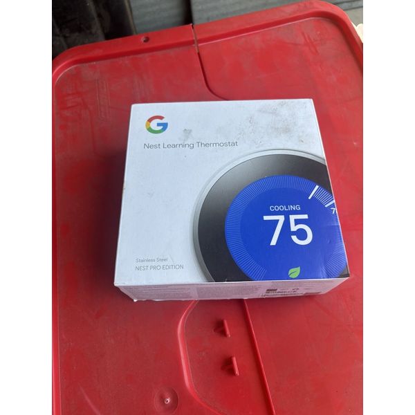 Google Nest 3rd Generation Programmable Thermostat T3008US New Open Box