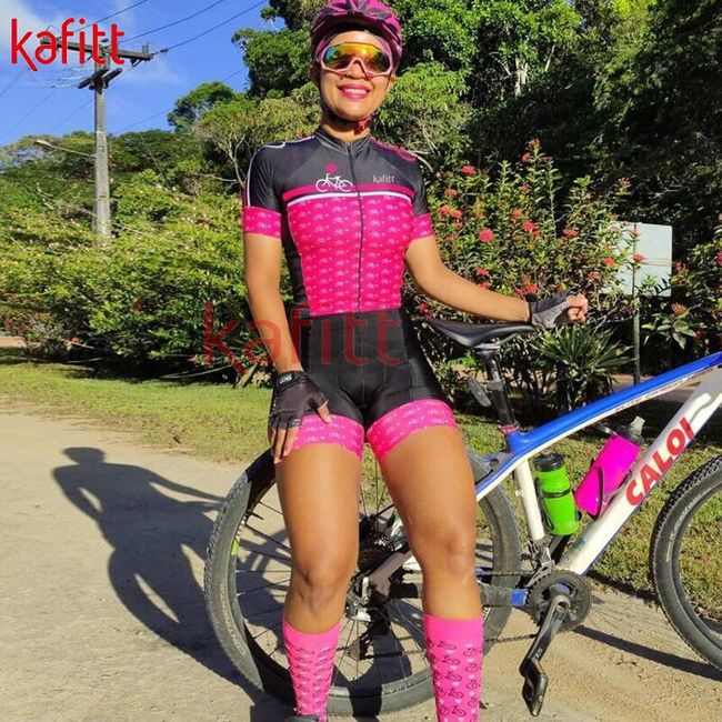  Triathlon Women's Cycling Jersey Short-Sleeved Cycling